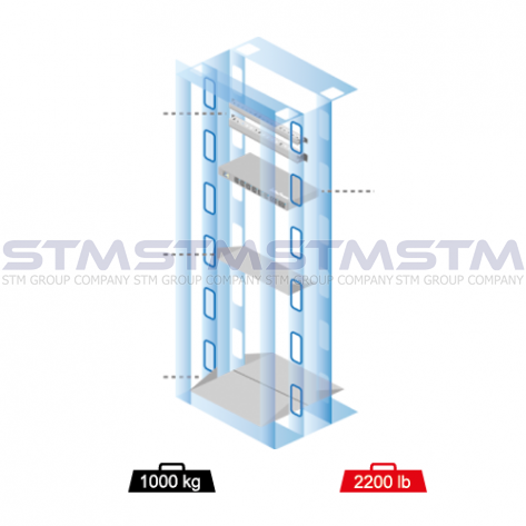 CR 2-Post Rack 開放式機架