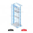 CR 2-Post Rack 開放式機架